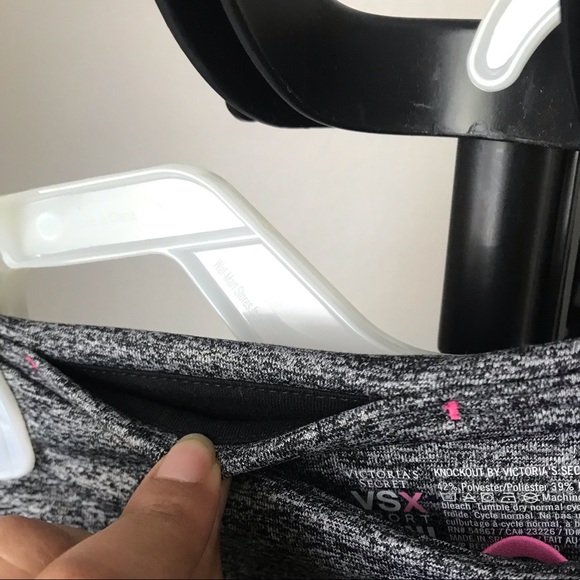 Victoria Secret VSX Charcoal Leggings - Picture 4 of 5